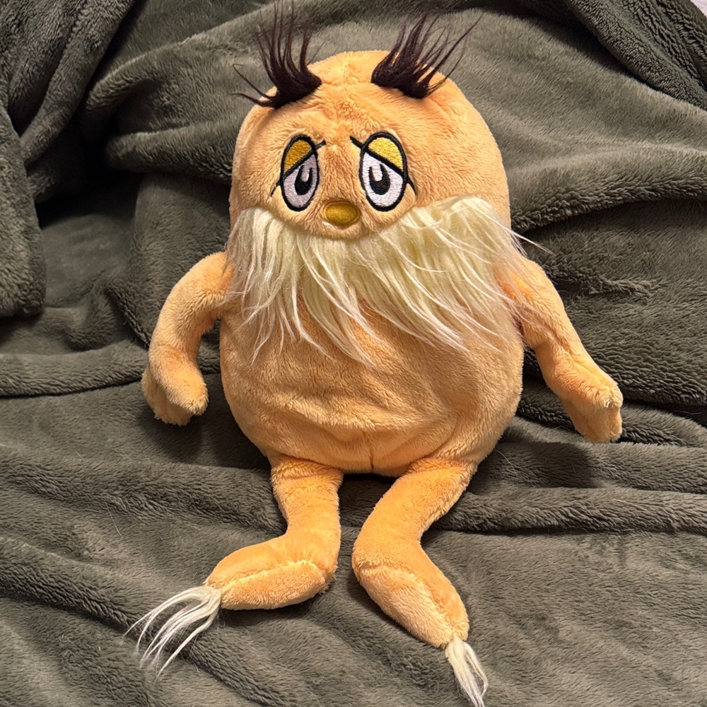 Kohls Cares The Lorax Plush Stuffed Animal from Dr. Seuss Yellow Spirit